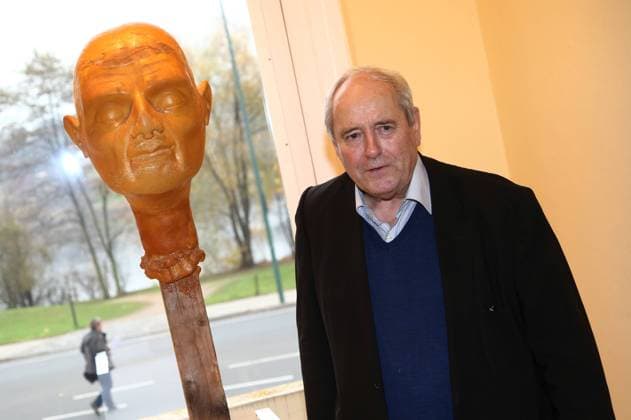 Austellung Californian Rhapsody in der Villa Schoeningen vom 22.11.2014 bis zum 15.03.2015. Bilder aus der Sammlung Falckenberg im Bild Jurist und Unternehmer Harald Falckenberg *** Exhibition Californian Rhapsody in the Villa Schoeningen from 22 11 2014 to 15 03 2015 Pictures from the Falckenberg Collection in the picture Lawyer and entrepreneur Harald Falckenberg Copyright: xEventpressxRadkex