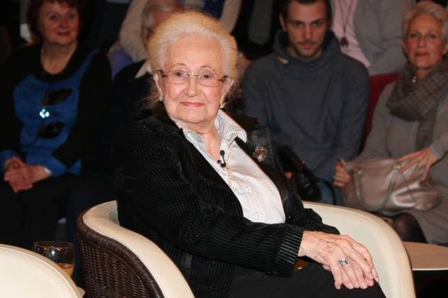 Erna de Vries (Holocaust Ueberlebende), Lanz Sendung 1, Hamburg, 27.01.2015, *** Erna de Vries Holocaust Survivor , Lanz Sendung 1, Hamburg, 27 01 2015, Copyright: xEventpressxMPx