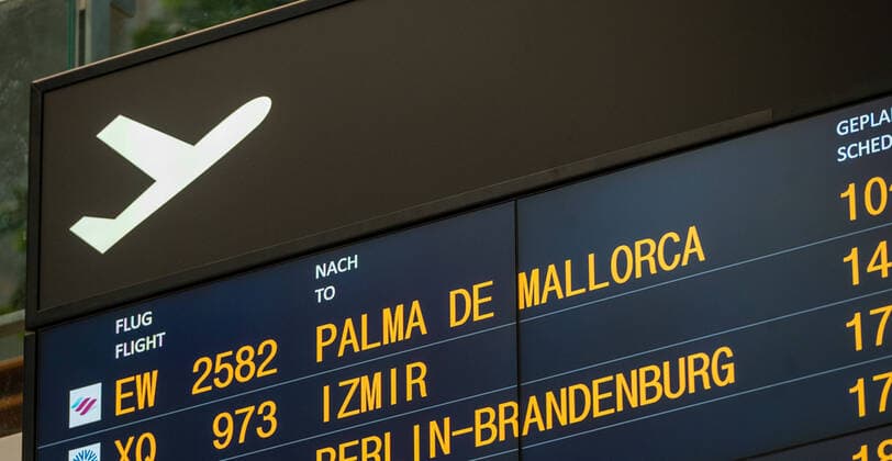 First flight to Mallorca from Stuttgart Airport The first flight to Palma de Mallorca will take off from Stuttgart with the flight number EW2582 after Mallorca no longer belongs to the risk areas Stuttgart Airport Stuttgart Baden Württemberg Germany Copyright: xLeifxPiechowskix