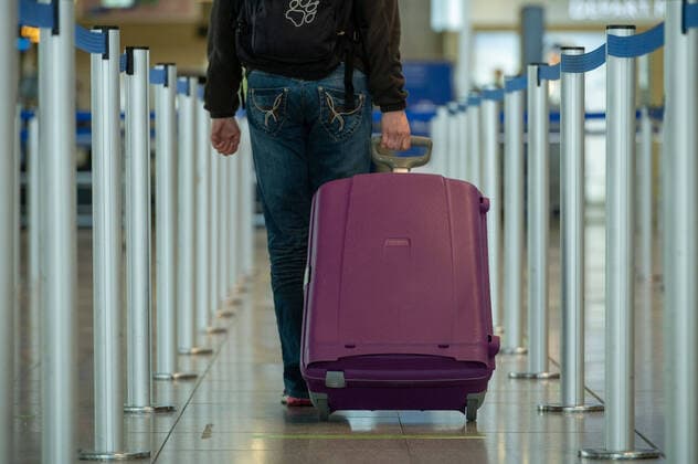 Travel industry in Corona times The travel industry is suffering badly from the Corona pandemic First flights to Mallorca are to resume at Easter Stuttgart Airport Stuttgart Baden Württemberg Germany Copyright: xLeifxPiechowskix