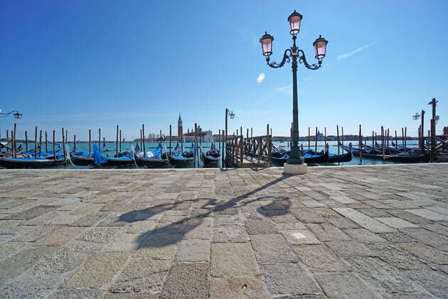 News Bilder des Tages VENICE, LOCKDOWN SECOND SEASON Lockdown second season in Venice, st. Markus pier. Venezia Italy
