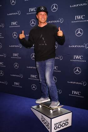 Sebastian Steudtner on the blue carpet at the Laureus Sport for Good Night 2015 at the Hotel Grand Hyatt Berlin, Marlene Dietrich Platz 2 Copyright: xEventpressxRadkex