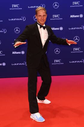 Sebastian Steudtner on the red carpet at the LAUREUS World Sports Award 2016 in Berlin Copyright: xEventpressxFuhrx