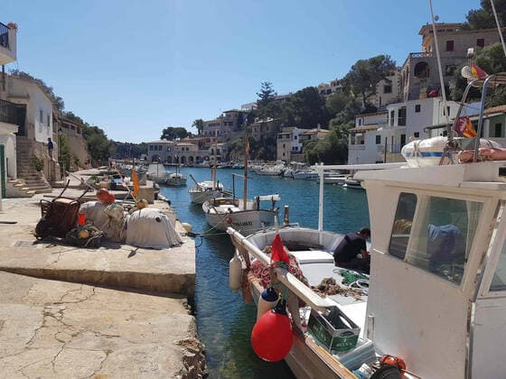 Theme photo travel, Corona, Majorca, 22 03 2021 The port of Cala Figuera in Majorca, Theme photo travel, Corona, Majorca Copyright: xAugstx xEibner-Pressefotox EP_jat