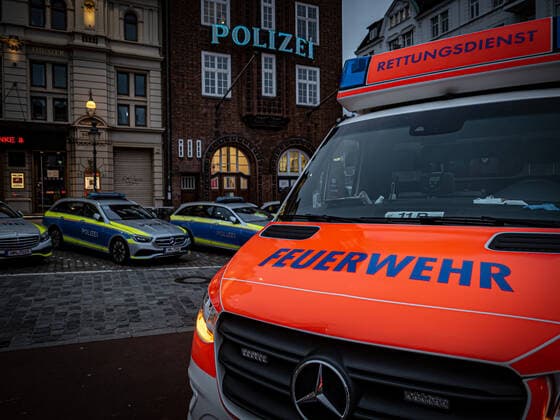 Hamburg St Pauli Reeperbahn Police Davidwache Hamburg St Pauli