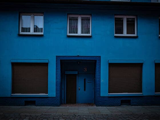 Hamburg St Pauli Reeperbahn the Herbertstraße, closed brothel, whorehouse March 2021 Hamburg St Pauli
