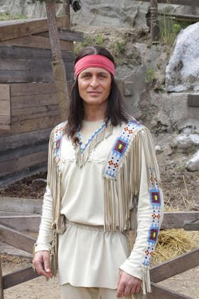Alexander Klaws Winnetou , press performance of the new season of the Kayl May Festival Under Vultures The Son of the Baehrenjaegers, Bad Segeberg, 21 06 2019 Copyright: xIMAGOxx