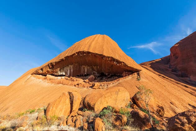 Australia, Northern Territory, Desert landscape of Uluru Kata Tjuta National Park property released FOF12056