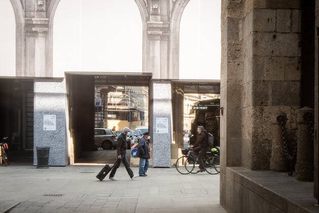 Milan - Covid-19 - Red zone confirmed in Lombardy. the half-empty city center. Editorial Usage Only  Copyright: xSTEFANOxDExGRANDISx xIPAx