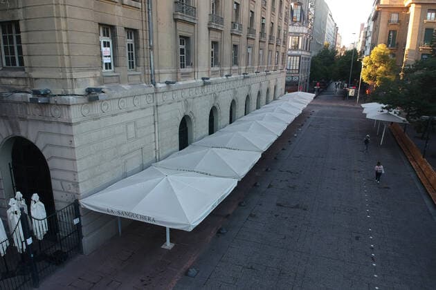 Santiago, March 27, 2021 General view of Plaza de Armas during the total quarantine in the metropolitan region by covid 19 Dragomir Yankovic Aton Chile, Santiago Chile Aton 497514  Copyright: DRAGOMIRxYANKOVIC ATONxCHILE