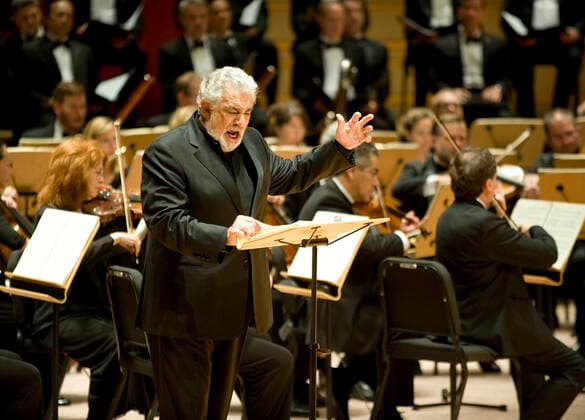 March 28, 2021, Costa Mesa, California, USA: Placido Domingo performs in an LA Opera Off Grand production of THAIS at the Segerstrom Center for the Arts. Costa Mesa USA - ZUMAk145 20210328_zap_k145_029 Copyright: xNicholasxKoonx