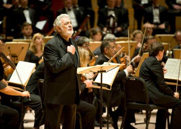 March 28, 2021, Costa Mesa, California, USA: Placido Domingo performs in an LA Opera Off Grand production of THAIS at the Segerstrom Center for the Arts. Costa Mesa USA - ZUMAk145 20210328_zap_k145_038 Copyright: xNicholasxKoonx