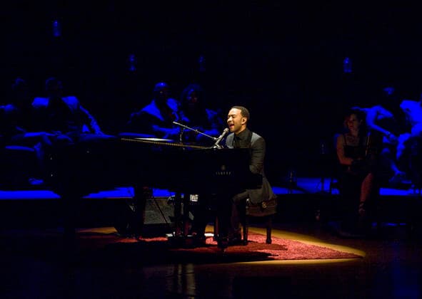 March 28, 2021, Costa Mesa, California, USA: John Legend performs at the Segerstrom Center for the Arts. Costa Mesa USA - ZUMAk145 20210328_zap_k145_090 Copyright: xNicholasxKoonx