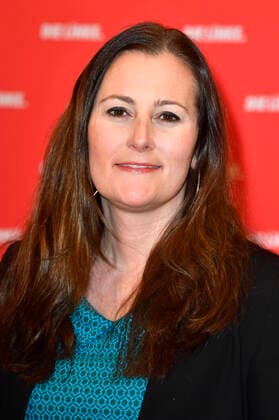 Janine Wissler at the press conference of the party Die Linke on current political issues at the Karl Liebknecht Haus Berlin, 29 03 2021 Foto:xF.xKernx xFuturexImage