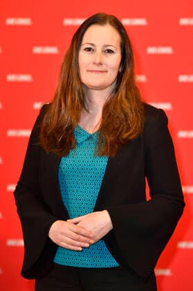 Janine Wissler at the press conference of the party Die Linke on current political issues at the Karl Liebknecht Haus Berlin, 29 03 2021 Foto:xF.xKernx xFuturexImage