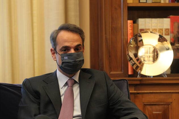 March 31, 2021, Athens, Greece: Prime Minister Kyriakos Mitsotakis Wednesday presented the key principles of the so-called National Recovery and Resilience Plan for the day after the coronavirus pandemic. Mitsotakis said the plan Ã¢â‚¬ dubbed Greece 2.0 Ã¢â‚¬ consists of 170 projects, investments and reforms. It will mobilize 57 billion euros and is expected to add up to seven percentage points to GDP on a six-year horizon, on top of the natural growth rate of GreeceÃ¢â‚¬â ¢s economy, and create 200,000 jobs. Athens Greece - ZUMAv62_ 20210331_zaf_v62_011 Copyright: xAristidisxVafeiadakisx