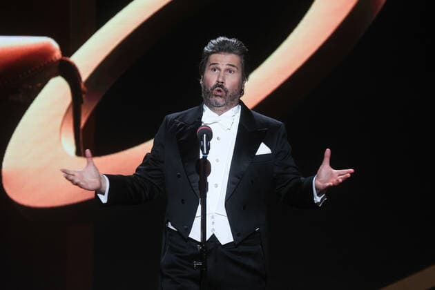 Entertainment Bilder des Tages MOSCOW, RUSSIA â€“ APRIL 2, 2021: Italian opera singer Massimo Cavaletti performs at the 2021 BraVo music awards ceremony at the Bolshoi Theatre. BraVo is an international professional music award presented to artists for their contribution to classical art and popular music. This year, the award is presented for best achievement in classical art in the past two years. Vyacheslav Prokofyev TASS  TS0FB618