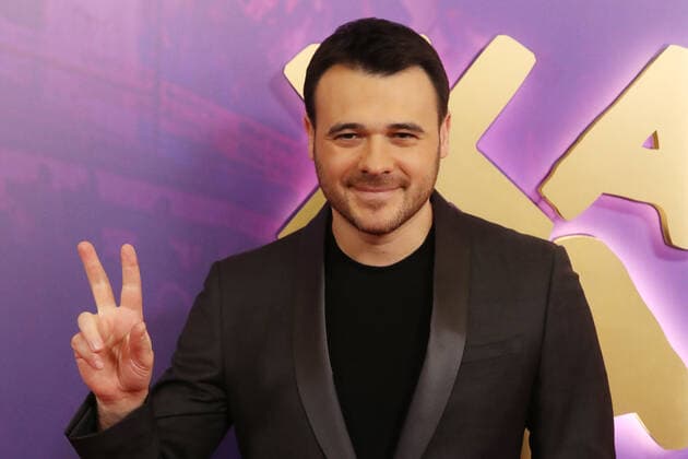 MOSCOW REGION, RUSSIA - APRIL 4, 2021: Singer Emin Agalarov poses for a photo before the 2021 Zhara Music Awards ceremony at the Crocus City Hall. Vyacheslav Prokofyev TASS  TS0FB882