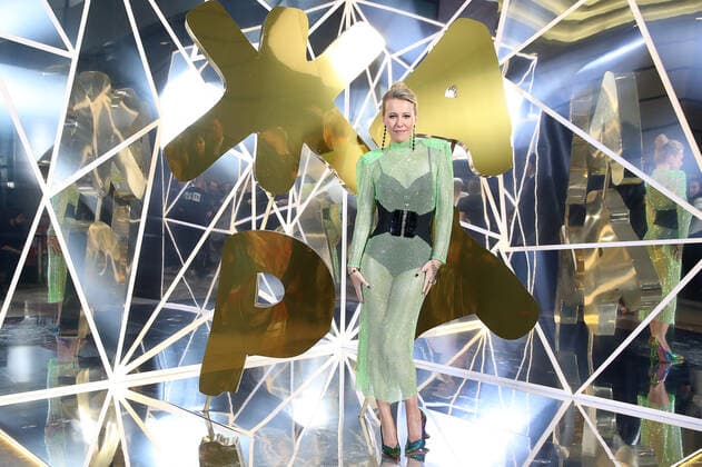MOSCOW REGION, RUSSIA - APRIL 4, 2021: TV host Ksenia Sobshak before the 2021 Zhara Music Awards ceremony at the Crocus City Hall. Vyacheslav Prokofyev TASS  TS0FB8BB
