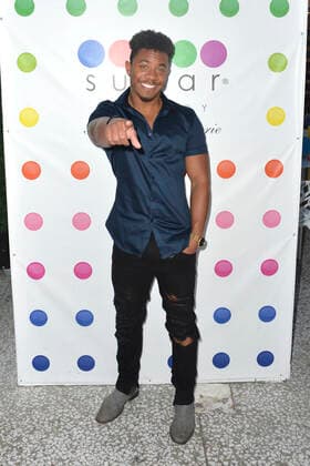 Cameron Armstrong at the Pre Dinner of virtual concert of JNA at Sugar Factory Los Angeles, 05 04 2021 Foto:xD.xStarbuckx xFuturexImage