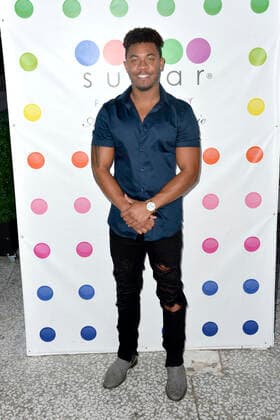 Cameron Armstrong at the Pre Dinner of virtual concert of JNA at Sugar Factory Los Angeles, 05 04 2021 Foto:xD.xStarbuckx xFuturexImage