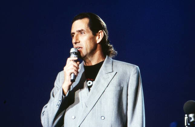 Berlin is music Berlin is music, opening show at the IFA in Berlin, Germany 1989, star guest Stephan Remmler, Berlin Berlin Germany Copyright: FrankxHempel Nur redaktionelle Nutzung. Editorial usage only. UnitedArchives19932410_06 EDITORIAL USE ONLY
