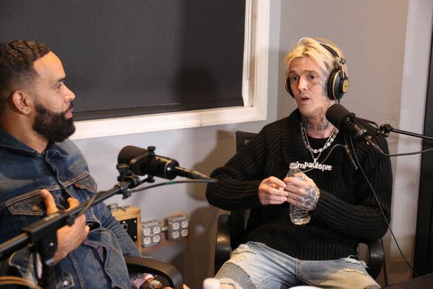 Bilder des Jahres 2021, Entertainment 04 April Entertainment Themen der Woche KW14 Entertainment Bilder des Tages ATLANTIC CITY, NJ - APRIL 9: Aaron Carter pictured on A Good Time podcast with Ryan Banks at the Showboat Hotel in Atlantic City, New Jersey on April 9, 2021. Copyright: xStarshooter MediaPunchx