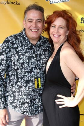 April 10, 2021, Tustin, CA, USA: LOS ANGELES - APR 10: Ralph D Amato and Kara D Amato at the Award This! 2021 LIVE Drive-In Awards at the Mess Hall on April 10, 2021 in Tustin, CA Tustin USA - ZUMAb170 20210410_zap_b170_031 Copyright: xKayxBlakex