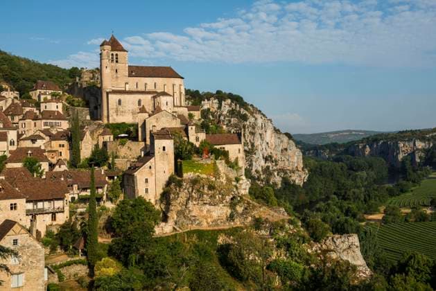  Saint-Cirq-Lapopie, Les Plus Beaux Villages de France, am Lot, Département Lot, Midi-Pyrénées, Frankreich, Europa *** Saint Cirq Lapopie, Les Plus Beaux Villages de France, on the Lot, Département Lot, Midi Pyrénées, France, Europe Copyright: imageBROKER/DanielxSchoenen ibxdjs06726618.jpg