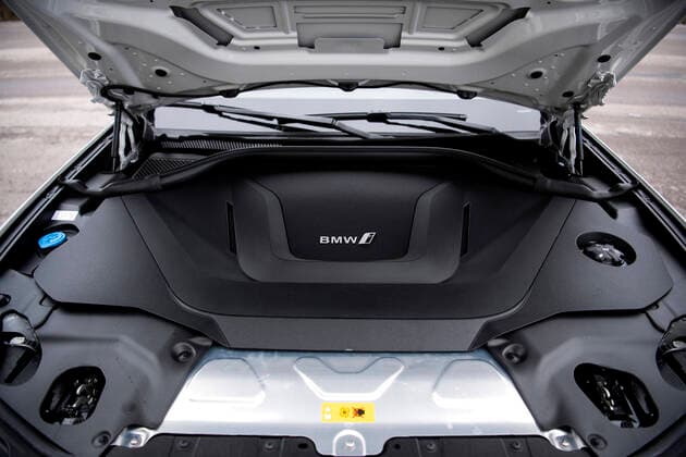 BMW iX3 Charged , interior. The luggage compartment in the boot, the trunk. STOCKHOLM SWEDEN x10050x *** BMW iX3 Charged , interior The luggage compartment in the boot, the trunk STOCKHOLM SWEDEN x10050x,  Copyright: xPontusxLundahl TTx BMW IX3 CHARGED