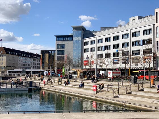 The outdoor gastronomy in the city centre of Kiel during the Corona Lockdown can reopen for the time being, the incidence values of the Corona pandemic are decisive.