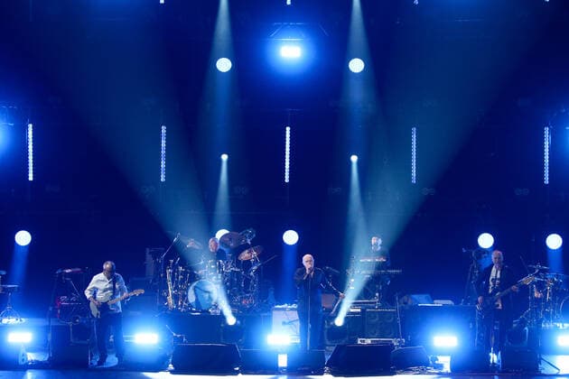 Entertainment Bilder des Tages KRASNOGORSK, MOSCOW REGION, RUSSIA - APRIL 16, 2021: A concert marking the 30th birthday of the Russian rock band Moral Codex at Crocus City Hall. Sergei Bobylev TASS  TS0FD07B