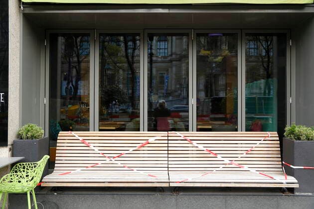 Corona crisis Vienna 4 hard lockdown Extended Easter lull Vienna, Innere Stadt, 16 4 2021 Corona pandemic, Corona, Corona virus, C AVN101002481065