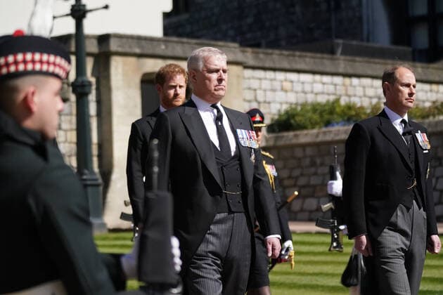 . 17 04 2021. Windsor, United Kingdom. Funeral of Prince Philip, Duke of Edinburgh, at Windsor Castle.  xPoolx xi-Imagesx IIM-22126-0100