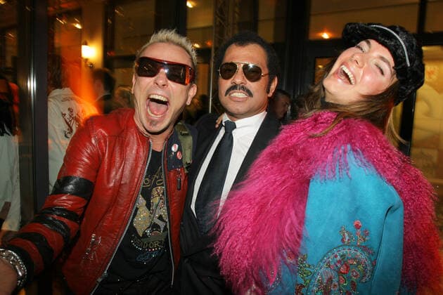 Echo Awards 12 03 2006 Musicians Rudolf Schenker The Scorpions Karl Heinz Kalle Schwensen Tania Sasonova at the Echo Awards ceremony, at Hotel Estrel, Sonnenallee 225, Berlin 12 03 2006