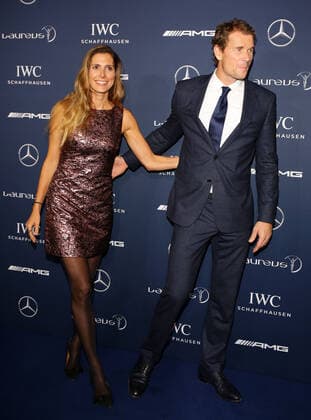 Jens Lehmann mit Ehefrau Conny - 10th Laureus Media Award in Berlin, Germany on 12.11.2014 Copyright: xJamesxColdreyx