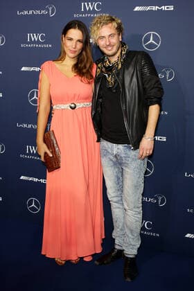 Finn Martin mit Ehefrau Ira - 10th Laureus Media Award in Berlin, Germany on 12.11.2014 Copyright: xJamesxColdreyx
