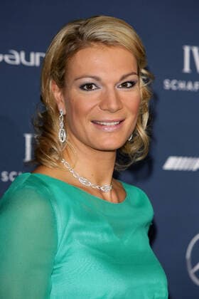 Maria Hoefl-Riesch - 10th Laureus Media Award in Berlin, Germany on 12.11.2014 Copyright: xJamesxColdreyx