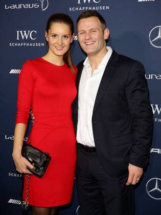 Ole Bischof mit Ehefrau Nina - 10th Laureus Media Award in Berlin, Germany on 12.11.2014 Copyright: xJamesxColdreyx