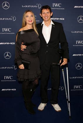 Michael Teuber mit Ehefrau Susanne - 10th Laureus Media Award in Berlin, Germany on 12.11.2014 Copyright: xJamesxColdreyx