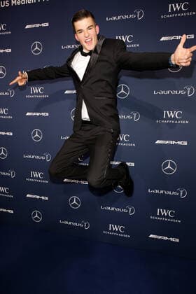 Patrick Moelleken - 10th Laureus Media Award in Berlin, Germany on 12.11.2014 Copyright: xJamesxColdreyx