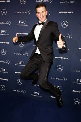 Patrick Moelleken - 10th Laureus Media Award in Berlin, Germany on 12.11.2014 Copyright: xJamesxColdreyx
