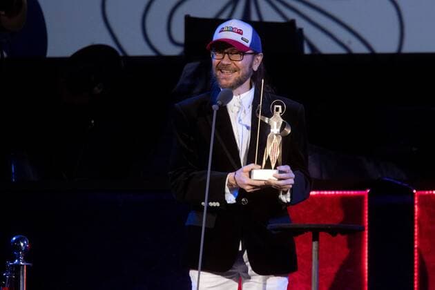 Sant Jordi Award Verleihung in Barcelona Spanish film director and actor Santiago Segura receives the Sant Jordi Industry Award during the 65th edition of Sant Jordi Awards of Cinema, in Barcelona, Catalonia, Spain, 19 April 2021. 65th edition of Sant Jordi Awards of Cinema !ACHTUNG: NUR REDAKTIONELLE NUTZUNG!  Copyright: xMartaxPérezx GRAF7998 20210419-637544683262794668