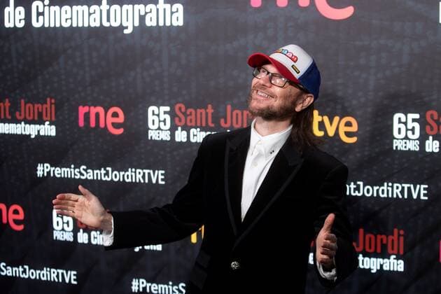 Spanish film director and actor Santiago Segura poses for the media on the red carpet of the 65th edition of Sant Jordi Awards of Cinema, in Barcelona, Catalonia, Spain, 19 April 2021. 65th edition of Sant Jordi Awards of Cinema !ACHTUNG: NUR REDAKTIONELLE NUTZUNG!  Copyright: xMartaxPérezx GRAF8011 20210419-637544694599902161