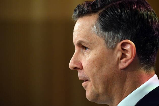 MARK BUTLER VACCINE ROLLOUT PRESSER, Shadow Minister for Health and Ageing Mark Butler speaks to the media during a press conference in Sydney, Wednesday, April 21, 2021. ( NO ARCHIVING, EDITORIAL USE ONLY, NO USE IN BOOKS WITHOUT CONSENT SYDNEY NSW AUSTRALIA  Copyright: xMICKxTSIKASx 20210421001536389024