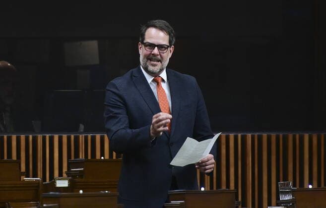 April 22, 2021, Ottawa, on, Canada: NDP member of Parliament Alexandre Boulerice rises during question period in the House of Commons on Parliament Hill in Ottawa on Thursday, April 22, 2021. Ottawa Canada  - ZUMAc35_ 20210422_zaf_c35_051 Copyright: xSeanxKilpatrickx