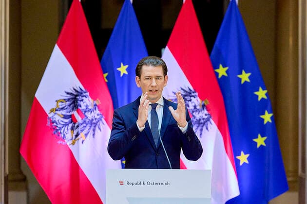 Vienna 23 04 2021 Coronavirus crisis After renewed consultations between the government and the opposition, experts, the