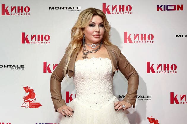 MOSCOW, RUSSIA - APRIL 23, 2021: TV personality Maria Lemesheva poses for a photograph as she arrives for an Avans award ceremony at the 43rd Moscow International Film Festival. Avans is an award presented annually by Kinoreporter magazine to young film actors. Valery Sharifulin TASS  TS0FDDFF