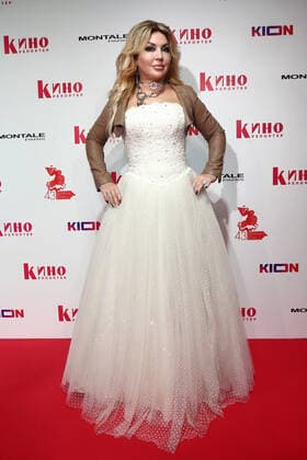 MOSCOW, RUSSIA - APRIL 23, 2021: TV personality Maria Lemesheva poses for a photograph as she arrives for an Avans award ceremony at the 43rd Moscow International Film Festival. Avans is an award presented annually by Kinoreporter magazine to young film actors. Valery Sharifulin TASS  TS0FDE00