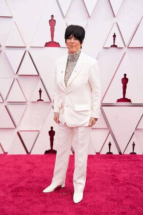 OscarÂ® nominee, Diane Warren, arrives on the red carpet of The 93rd OscarsÂ® at Union Station in Los Angeles, CA on Sunday, April 25, 2021. Los Angeles CA USA  Copyright: xMattxPetitx 34135036THA
